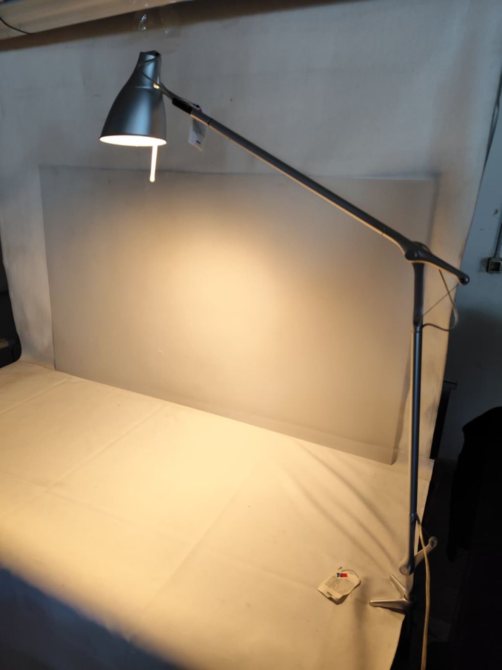 Lampada da tavolo con morsetto NEMO mod LEO MK2 ON/OFF