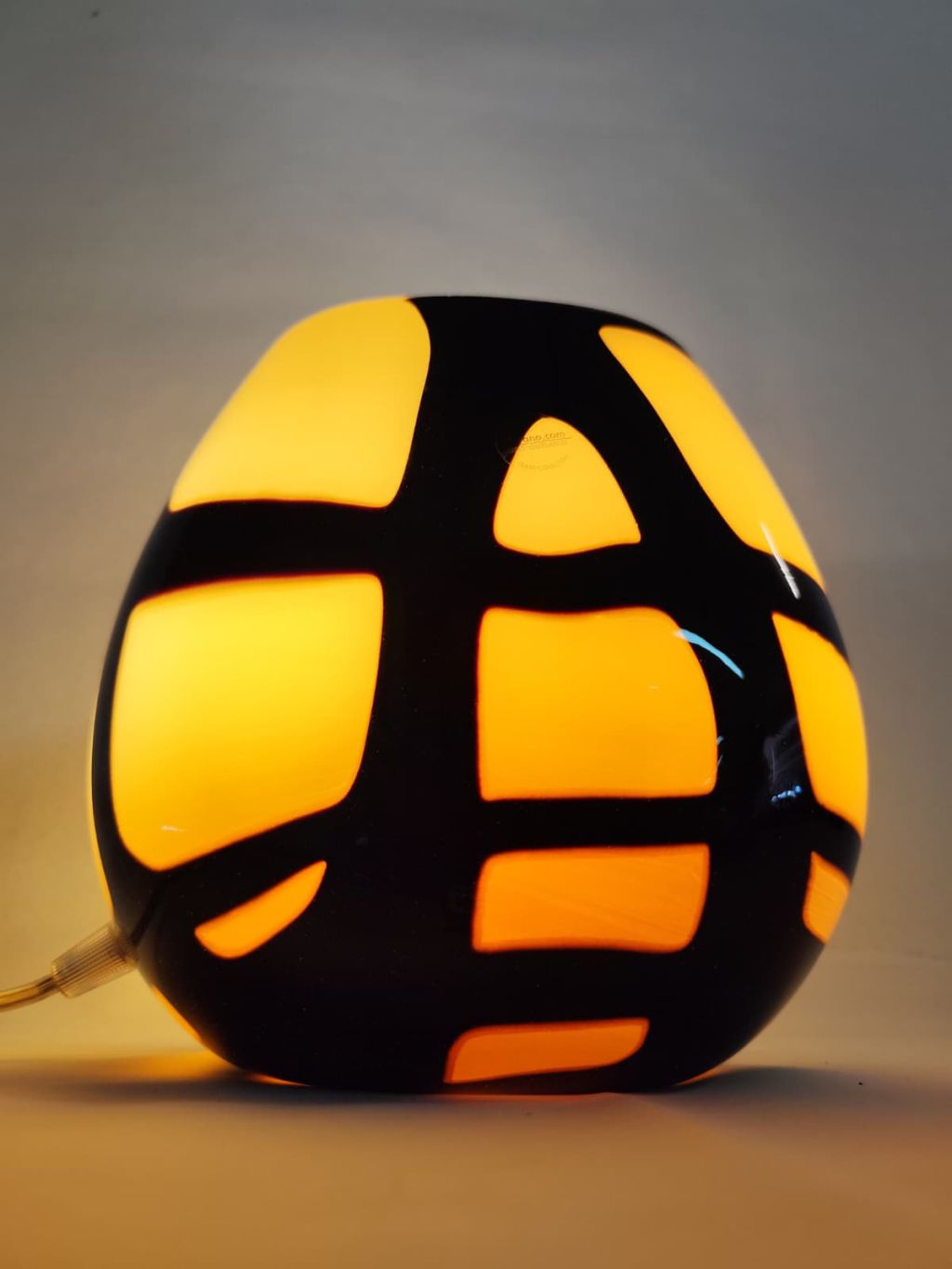 LAMPADA PICCOLA DI MURANO V.NASON MOD.GRATICOLE N74T20 PN