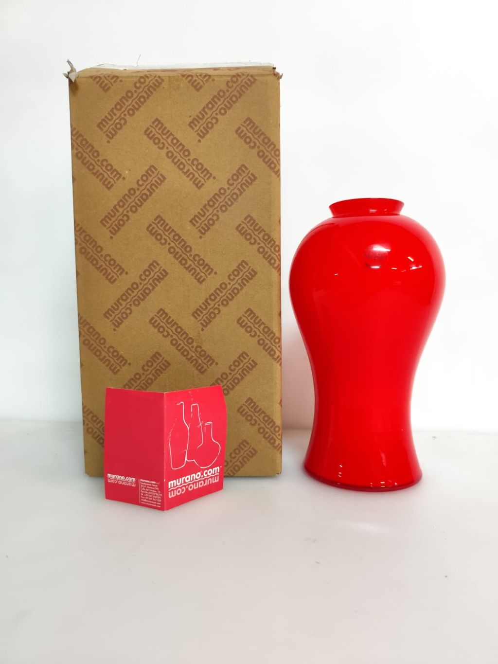 VASO DI MURANO V.NASON MOD.CINESI N03V03 R/B