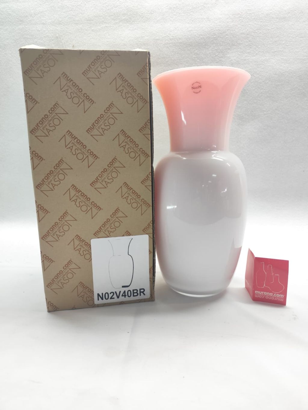 VASO MAXI OPALINI DI MURANO V.NASON N02V40BR