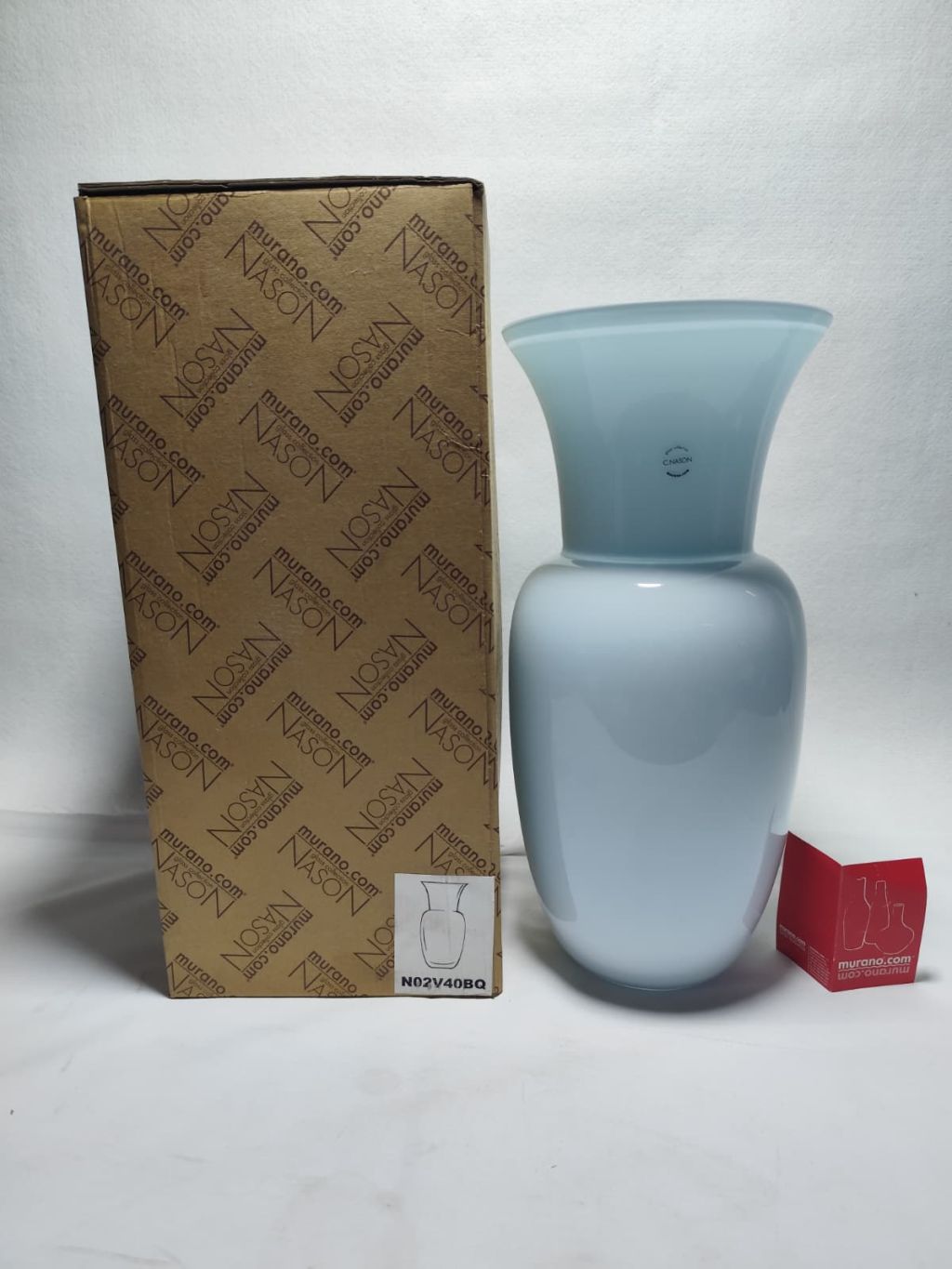 VASO MAXI OPALINI DI MURANO V.NASON N02V40 BQ