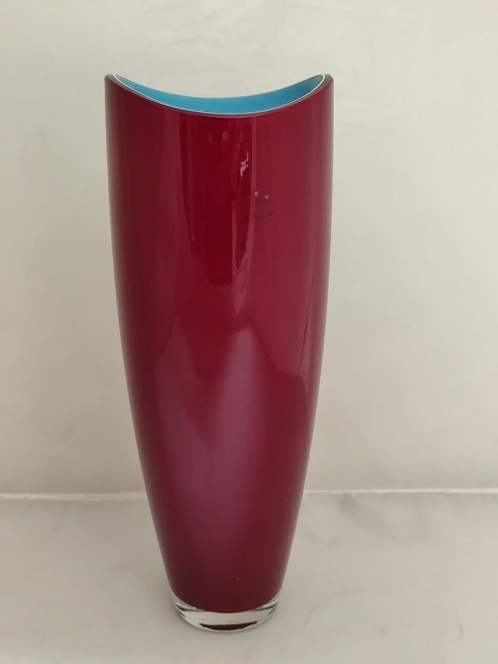 VASO ALTO DI MURANO DA COLLEZIONE  V. NASON SOL N 5801 RQ